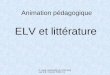 A. Igual, resposable du Point- langues & B. Vincent, PEMF-LV Animation pédagogique ELV et littérature