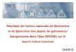 Résultats de laction nationale de Recherche et de Réduction des Rejets de Substances Dangereuses dans lEau (3RSDE) sur le bassin Adour-Garonne