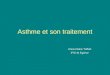 Asthme et son traitement Anne-Claire Toffart IFSI St Egrève