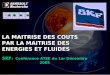 Www.barrault-recherche.com LA MAITRISE DES COUTS PAR LA MAITRISE DES ENERGIES ET FLUIDES SKF : Conférence ATEE du 1er Décembre 2005