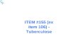ITEM #155 (ex item 106) - Tuberculose. Figure 1 :histoire naturelle