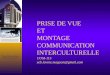 Pierre-Philippe Émond therealpeps@sympatico.ca PRISE DE VUE ET MONTAGE COMMUNICATION INTERCULTURELLE COM-115 seb.lavoie.magoon@gmail.com