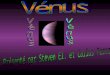 Bonjour, aujourdhui moi et mon collègue Carlos, nous allons vous présenter la planète Vénus. On va vous parler de la surface, des dimensions, de la température,