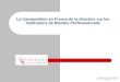 Noëlle BOGUREAU La transposition en France de la directive sur les Institutions de Retraite Professionnelle