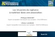 Stand 114 Les 10 points de vigilance à maîtriser dans une association Philippe BASCHET Expert-Comptable Commissaire aux Comptes - GVA/Différence Olivier