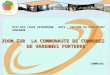 ZOOM SUR LA COMMUNAUTE DE COMMUNES DE VARENNES FORTERRE ETAT DES LIEUX PATRIMOINE - ARTS - CULTURE DU PAYS VICHY AUVERGNE SOMMAIRE