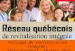 Colloque de revitalisation intégrée, Trois-Rivières, 20 mars 2014