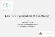 Les HUB : utilisation et avantages 24 avril 2014 Dr André Vandenberghe Mr Didier Témans