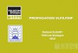 PROPAGATION VLF/LF/HF Rolland FLEURY Télécom Bretagne 2014