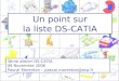 1 Un point sur la liste DS-CATIA 3ème atelier DS-CATIA 09 Novembre 2006 Pascal Morenton – pascal.morenton@ecp.fr