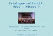 Catalogue collectif, Opac : Késaco ? Interroger la bibliothèque en tous lieux et par tous les temps : comment ça marche ?