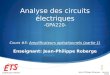 Analyse des circuits électriques -GPA220- Cours #5: Amplificateurs opérationnels (partie 1) Enseignant: Jean-Philippe Roberge Jean-Philippe Roberge - Janvier