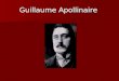 Guillaume Apollinaire. Sommaire 1/ Introduction 1/ Introduction 2/ Son enfance 2/ Son enfance 3/ La période Rhénane 3/ La période Rhénane 4/ La période