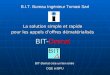 BIT-Demat La solution simple et rapide pour les appels d’offres dématérialisés BIT-Demat crée un lien entre DQE et BPU B.I.T. Bureau Ingénieur Tomasi Sarl
