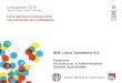 IBM Lotus Sametime 8.5 Fonctions Architecture & Administration Gestion Audio/Vidéo Nestor Bonifas & David Dyen
