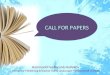 CALL FOR PAPERS CALL FOR PAPERS HammockTreeRecords Kollektiv Verein zur Förderung kritischer Kunst und junger Wissenschaft in Wien
