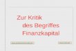 Www.mxks.de Zur Kritik des Begriffes Finanzkapital 