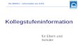 KS 2009/11 – Information am JvFG Kollegstufeninformation für Eltern und Schüler