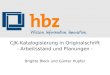 CJK-Katalogisierung in Originalschrift - Arbeitsstand und Planungen - Brigitte Block und Günter Hupfer