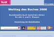 © Stiftung Lesen, Mainz, März 2008 Stiftung Lesen, Römerwall 40, 55131 Mainz,  Bundesweite Buch-Gutschein-Aktion für alle 4. und 5