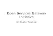 Open Services Gateway Initiative mit Malte Teubner