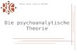 Die psychoanalytische Theorie Sonja, Nina, Laura & Andreas