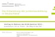 Prof. Dr. Bernd Holznagel, LL.M. Institut für Informations-, Telekommunikations- und Medienrecht (ITM) Die Entwicklung der Juristenausbildung in Deutschland