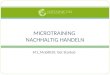 M1_Mobilit¤t: Get Started MICROTRAINING NACHHALTIG HANDELN