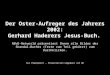 Der Oster-Aufreger des Jahrers 2002: Gerhard Haderers Jesus-Buch. NEWS-Networld präsentiert Ihnen alle Bilder des Skandal-Buches (Texte zum Teil gekürzt)