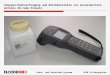 Ident- und Datenfunk-Systeme9430 St.Margrethen Chargen-Rückverfolgung und Mischkontrolle von Arzneimitteln mittels 2D-Code Einsatz