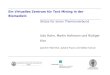 Ein Virtuelles Zentrum für Text Mining in der Biomedizin Skizze für einen Themenverbund Udo Hahn, Martin Hofmann und Rüdiger Klar Joachim Wermter, Juliane