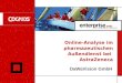 Online-Analyse im pharmazeutischen Außendienst bei AstraZeneca DaWaVision GmbH