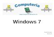 Windows 7 Ruedi Knupp 20.01.10. Gründe für Windows 7 (W 7) 2 Schnellere und einfachere Bedienung. W 7 ist benutzer- freundlicher, der Zeitraum beim Starten