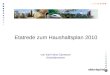 Etatrede zum Haushaltsplan 2010 von Karl-Hans Ganseuer Kreiskämmerer