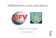 Willkommen zum Lehrabend NFV Kreis Friesland 01.04.2011