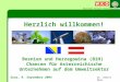 Ökotechnik Netzwerk Steiermark Bosnien und Herzegowina (BiH) Chancen für österreichische Unternehmen auf dem Umweltsektor Graz, 9. September 2004 Herzlich