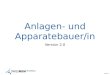 AAAR 1D Anlagen- und Apparatebauer/in Version 2.0
