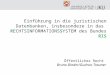 Einführung in die juristischen Datenbanken, insbesondere in das RECHTSINFORMATIONSSYSTEM des Bundes RIS Öffentliches Recht Bruno Binder/Gudrun Trauner