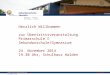 Sekundarschule Seuzach DÄGERLEN · DINHARD · HETTLINGEN · SEUZACH Übertrittsveranstaltung 24. November 2014 Willkommen Herzlich Willkommen zur Übertrittsveranstaltung