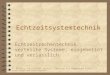 H. Pfüller, Universität Rostock, Institut für Angewandte Mikroelektronik und Datentechnik1 Echtzeitsystemtechnik Echtzeitrechentechnik verteilte Systeme,