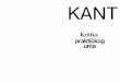 Kant-kritika Praktickog Uma