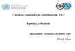 “Técnicas Especiales de Investigación, TEI” Aspectos relevantes Tegucigalpa, Honduras, diciembre 2007 Michel Diban