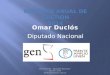 Omar Duclós - Diputado Nacional - Gestión 2014 