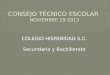 COLEGIO HISPANIDAD S.C. Secundaria y Bachillerato