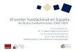 El sector fundacional en España Atributos fundamentales 2008-2009 Informe realizado por: Dr. D. Miguel Ángel Galindo Martin Dr. D. Juan José Rubio Guerrero