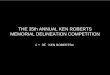 The+35th+Annual+Ken+Roberts+Memorial+ Delineation+Competition
