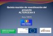 Reunión de coordinación del proyecto Altercexa II – 15/04/2013 1