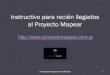 Instructivo Para Recien Llegados Al Proyecto Mapear