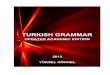 TURKISH GRAMMAR UPDATED ACADEMIC EDITION YÜKSEL GÖKNEL 2013