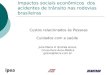 Impactos sociais econômicos dos acidentes de trânsito nas rodovias brasileiras Custos relacionados às Pessoas Cuidados com a saúde Julia Maria D´Andréa